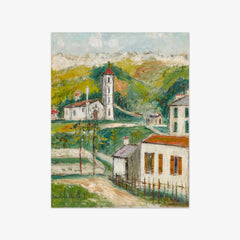 Landscape in Corsica by Maurice Utrillo