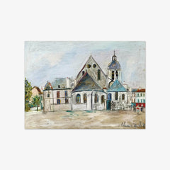 The Church of Pontoise by Maurice Utrillo