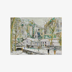 The Tunnel and the Caves of Échelles by Maurice Utrillo