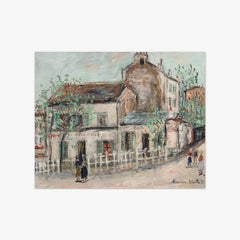 Cabaret of the Agile Rabbit by Maurice Utrillo
