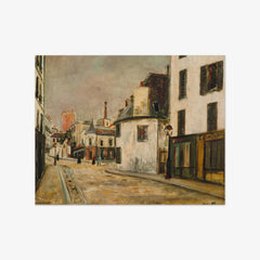 The Street of Mont Cenis by Maurice Utrillo