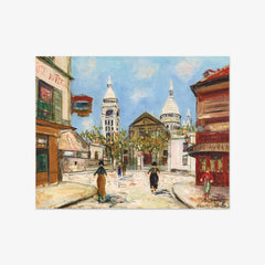 Église Saint-Pierre à Montmartre by Maurice Utrillo