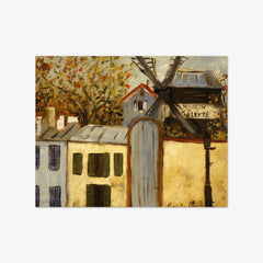 Moulin de la Galette by Maurice Utrillo