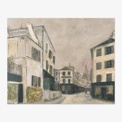 Rue Norvins by Maurice Utrillo