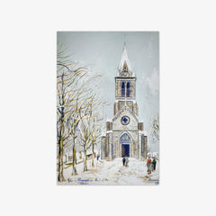Church of Champagne-au-Mont-d'Or by Maurice Utrillo