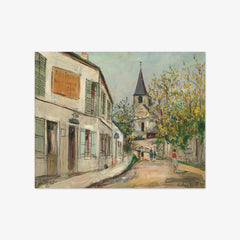Vaux-de-Cernay Church by Maurice Utrillo