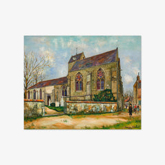 Church of Verderonne by Maurice Utrillo