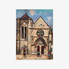 Basilique Notre-Dame de Bonne Garde, Longpont-sur-Orge by Maurice Utrillo