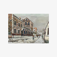 A School in the Suburbs by Maurice Utrillo