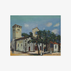 Church in Provence by Maurice Utrillo