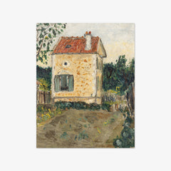 The Small House at Pierrefitte by Maurice Utrillo