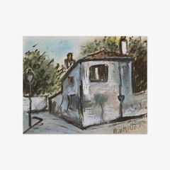 The House of Berlioz in Montmartre by Maurice Utrillo