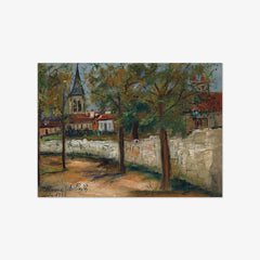 Countryside Church by Maurice Utrillo