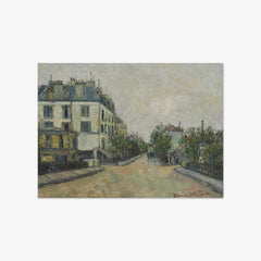 The Three Streets in Montmagny by Maurice Utrillo