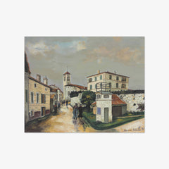 Landscape at Lucenay by Maurice Utrillo