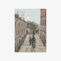 View of Sacré-Cœur, Montmartre by Maurice Utrillo