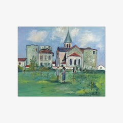 Church of Ambérieux-en-Dombes by Maurice Utrillo