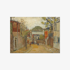 Rue de l'Abreuvoir by Maurice Utrillo