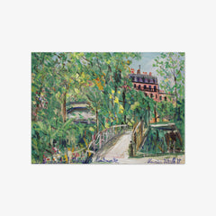 Square Saint-Pierre in Montmartre by Maurice Utrillo