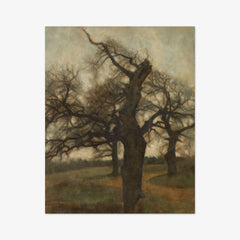 Oak Trees near Vordingborg by Svend Hammershøi