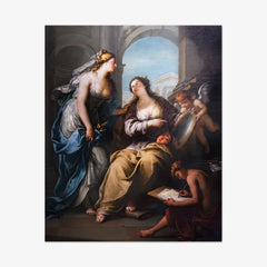 Allegory of the Art of Painting by Francesco Maggiotto