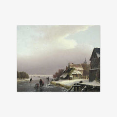 Winter Landscape by Barend Cornelis Koekkoek