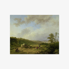 Landscape with an Approaching Rain Shower by Barend Cornelis Koekkoek