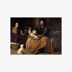 The Holy Family with a Little Bird by Bartolomé Esteban Murillo