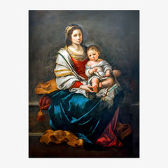 The Virgin with the Rosary by Bartolomé Esteban Murillo