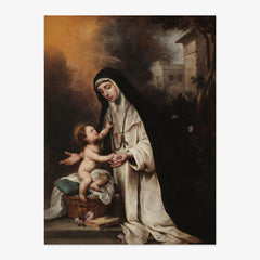 Saint Rose of Lima by Bartolomé Esteban Murillo