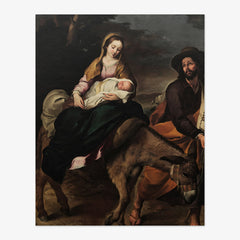 The Flight into Egypt by Bartolomé Esteban Murillo
