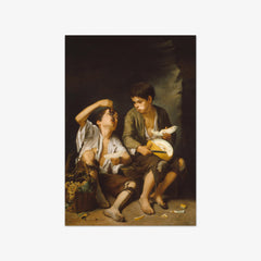 Children Eating Grapes and a Melon by Bartolomé Esteban Murillo