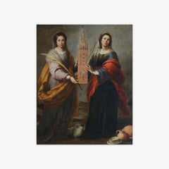 Saint Justa and Saint Rufina by Bartolomé Esteban Murillo