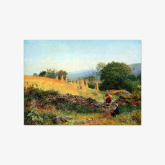 A Welsh Cornfield by Benjamin Leader