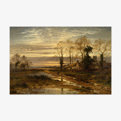 February Fill Dyke by Benjamin Leader