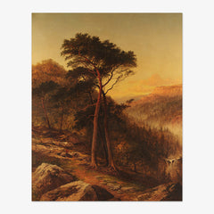 Falls of Bettws-y-Coed by Benjamin Leader