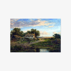A Worcestershire Cottage by Benjamin Leader
