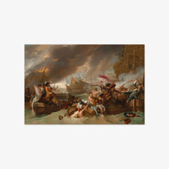 The Battle of La Hogue by Benjamin West