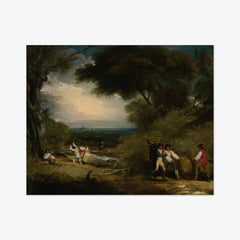 Woodcutters in Windsor Park by Benjamin West