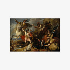 Alexander III of Scotland Rescued from the Fury of a Stag by Benjamin West