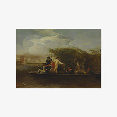 Gentlemen Fishing by Benjamin West
