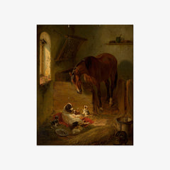 In the Barn by Richard Benno Adam