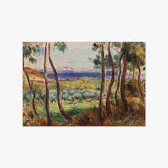 Pines in the Vicinity of Cagnes by Auguste Renoir