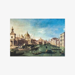 View of the Grand Canal from the Punta della Dogana by Bernardo Bellotto