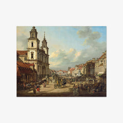 Church of the Holy Cross in Warsaw by Bernardo Bellotto