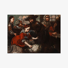 Market Scene by Bernardo Eberhart Keilhau