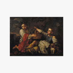 Children with Grapes by Bernhard Keil