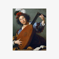 Lute Player by Bernardo Strozzi