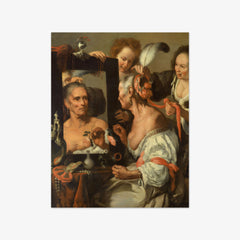 Vanitas (Old Coquette) by Bernardo Strozzi
