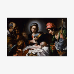 Adoration of the Shepherds by Bernardo Strozzi